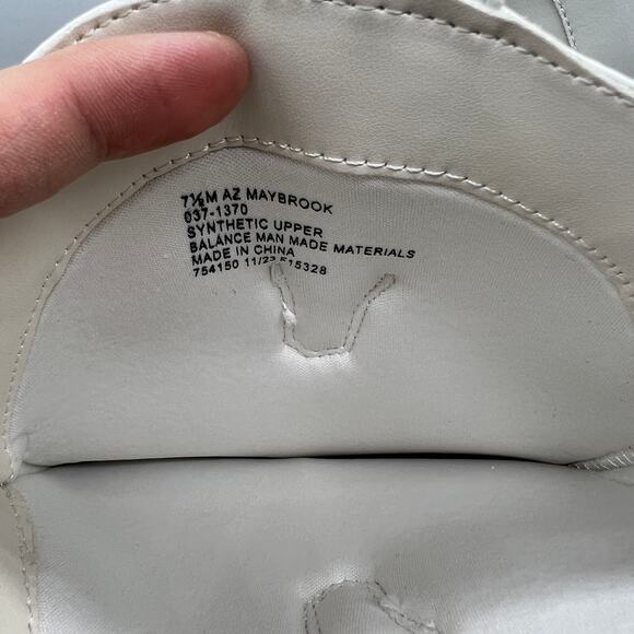 Arizona Jean Co Womens Maybrook Block Heel Cowboy Boots Cream Size 7.5M - Picture 4 of 11